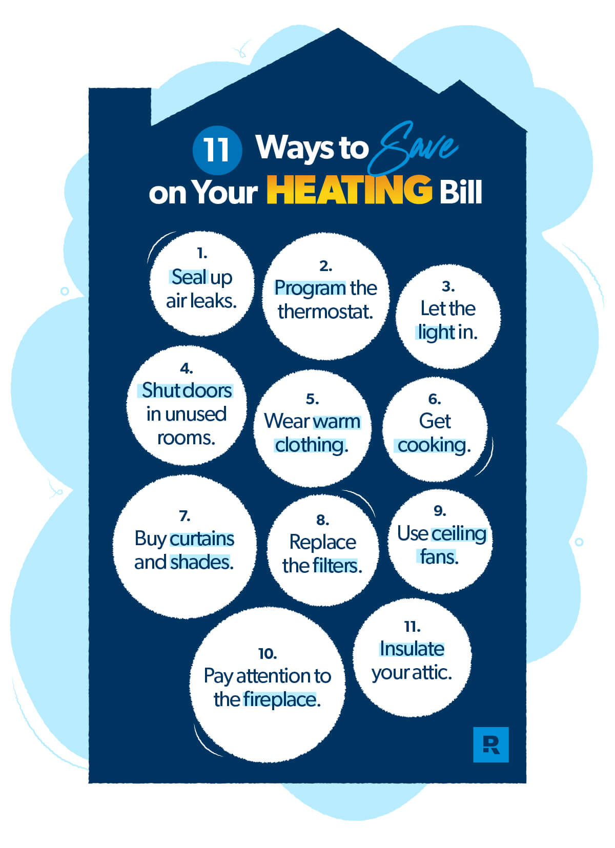 11 ways to save on your heating bill